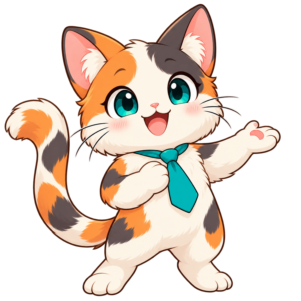 monetrack案内キャラクター つなちゃん