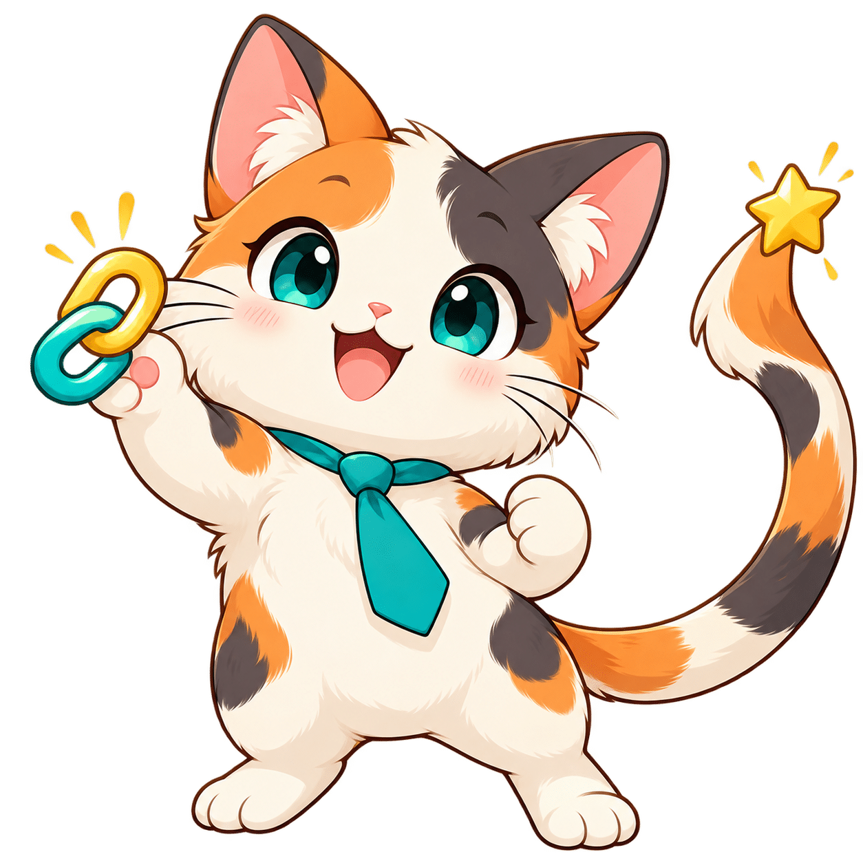 おじぎをするつなちゃん